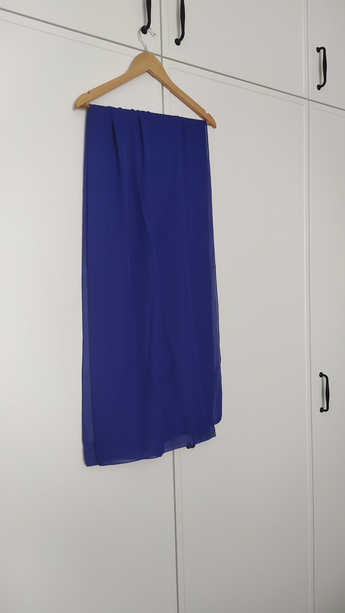 Sukienka niebieska długa XXL