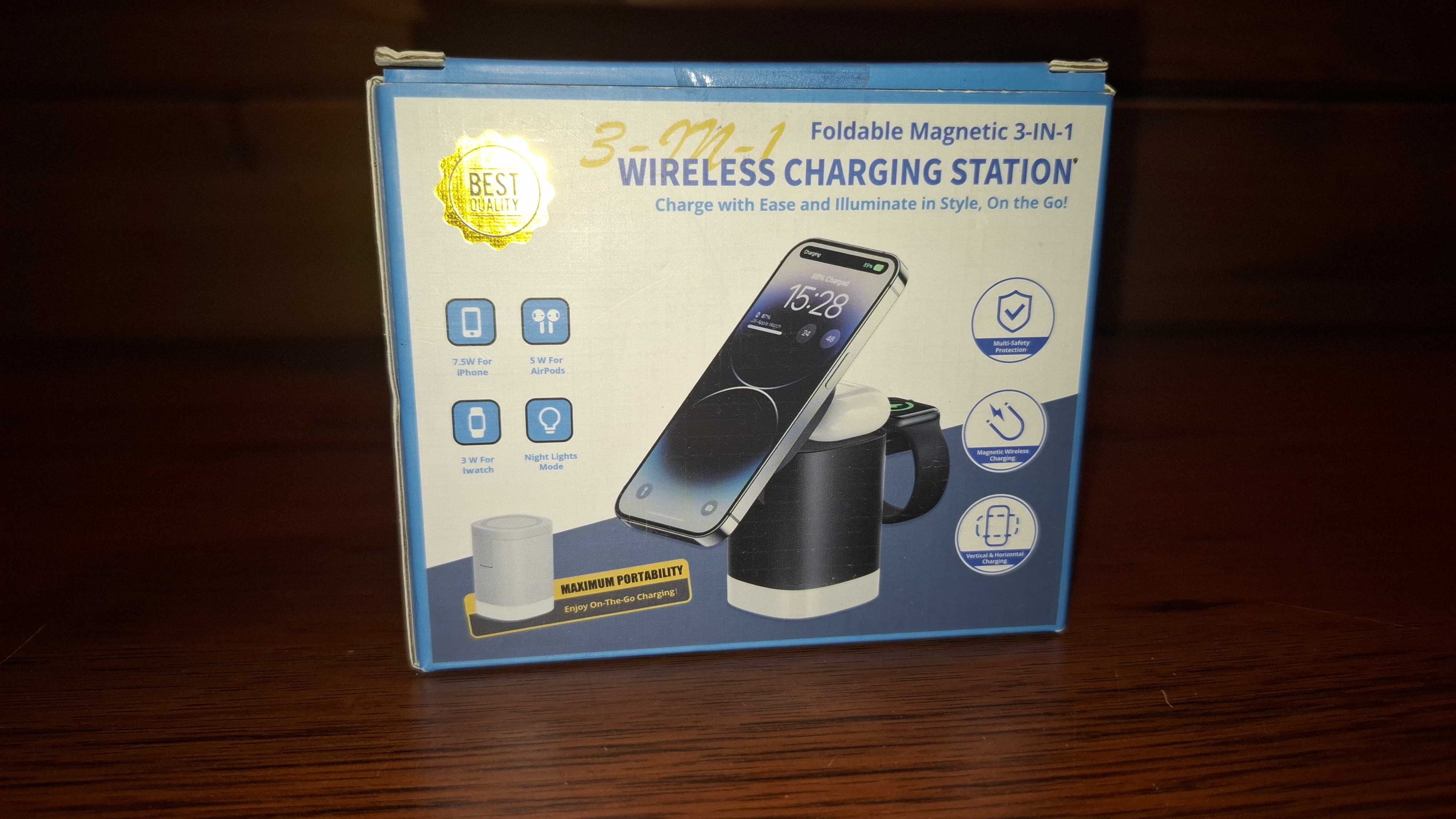 Ładowarka Bezprzewodowa 3 w 1 - Wireless Charger 3 in 1
