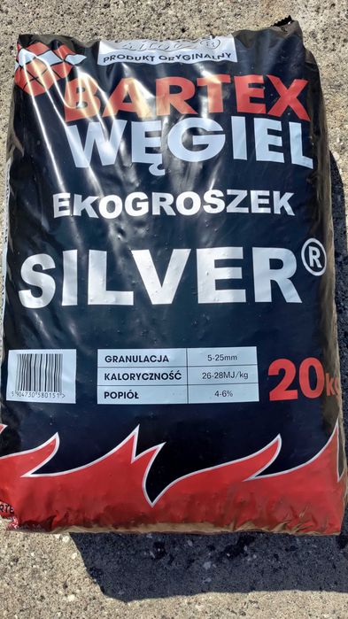 Ekogroszek Bartex SILVER 28-26 MJ/kg- 20kg