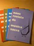 4 números da série I da "Nova Revista de Música Sacra"