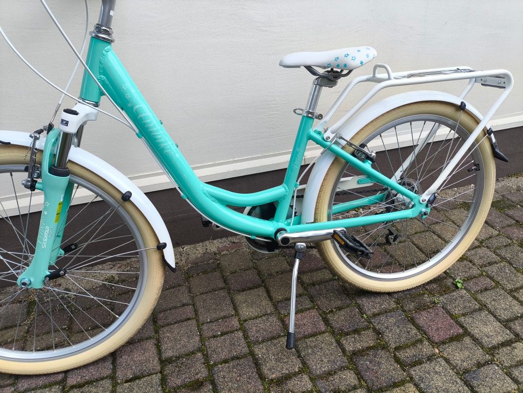 Rowerek rower 24 cale Unibike Aluminiowy stan idealny jak Nowy śliczny