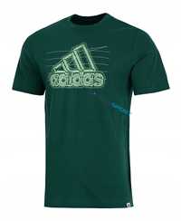 Adidas Wygodna Koszulka T-shirt Bawełniana Growth Badge Graphic 4xl