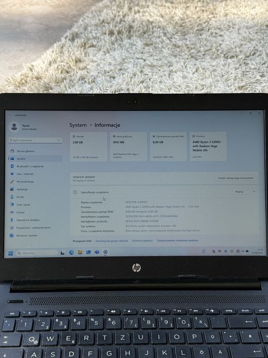 HP 14” | Ryzen 3 | SSD 256GB | 8GB RAM