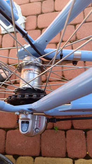 Rower damski Romet Moderne, rama 19", koło 28"