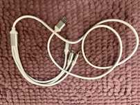 Sprzedam tanio multi-kabel 3in1: USB - USB - Lightning/USB-C/Micro USB