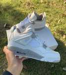 ButyDamskie Air Jordan_4_Retro_White_Oreo_Uniseks R.42.5
