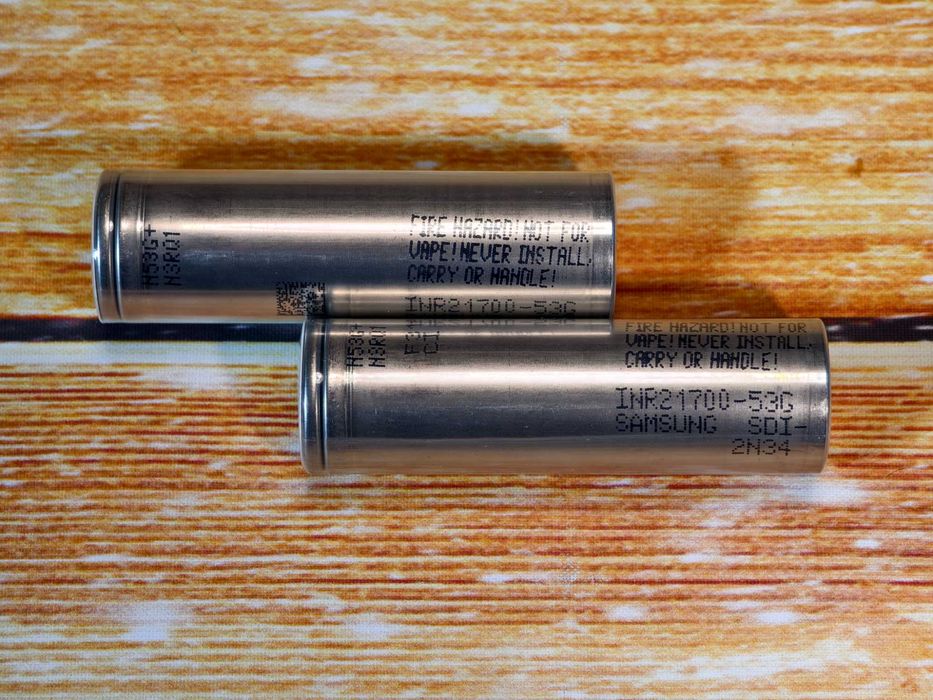 Акумулятор 21700 Samsung INR21700-53G1 10,6 А 5300 mAh