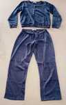 Pijama senhora, azul, pouco uso, por 5€