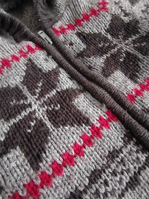 Gruby zimowy sweter dla chłopca