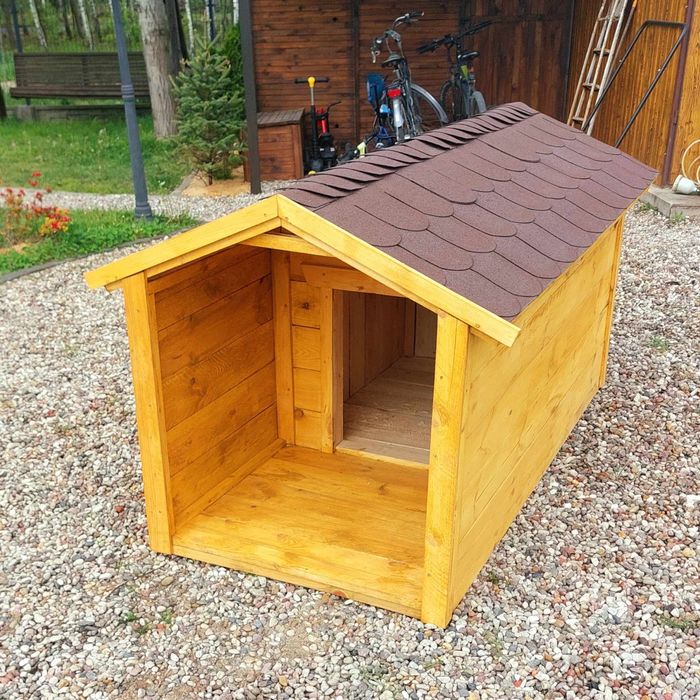 Buda dla psa ocieplana. Solidna, różne rozmiary. Gotowe od ręki.