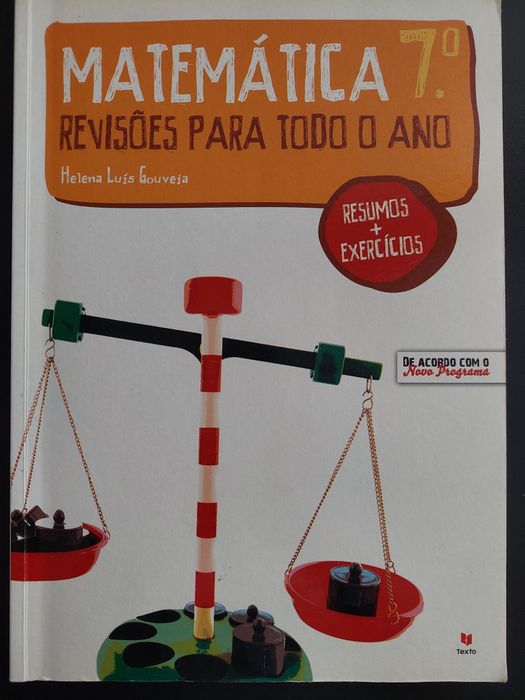 Livro de fichas e revisões de matemática 7 ano