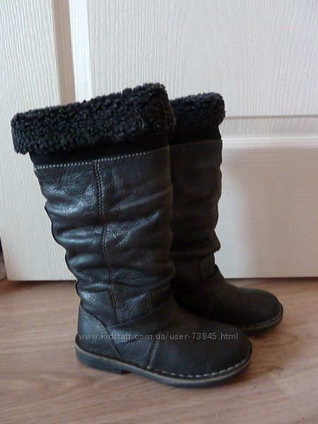 Сапожки ECCO экко демисезон в отл состоянии, размер 27, стелька 17