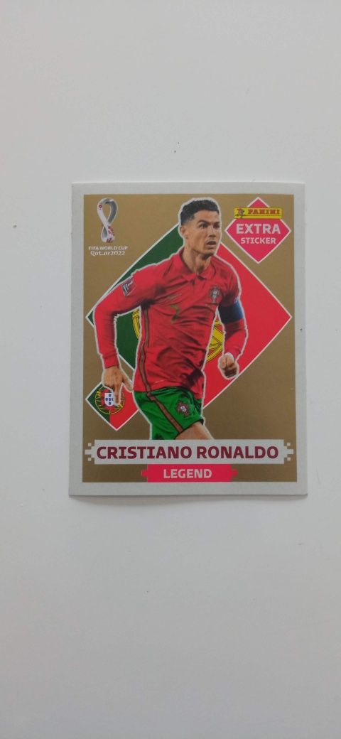 Cromo Cristiano Ronaldo Ouro