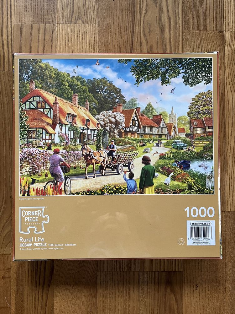 Puzzle Rural Life 1000 el. Corner Piece