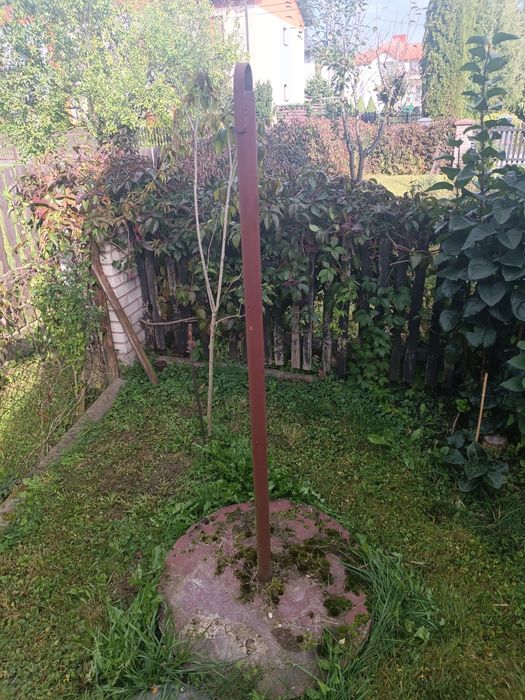 Trzepak do dywanów.