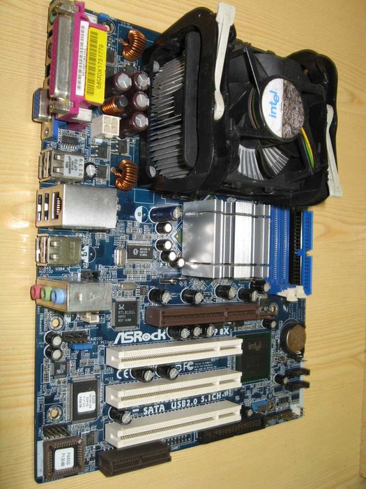 Проц Intel Pentium4  2.80GHZ, сокет 478 (с материнкой ASRock P4i65G )