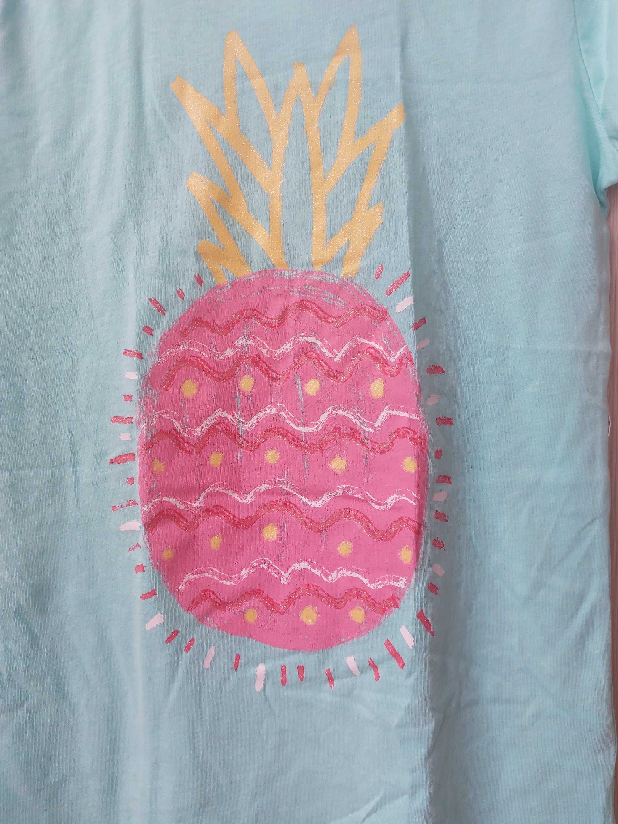 R.158 nowa bluzka ananas, Brokatowe elementy,  Coolclub
