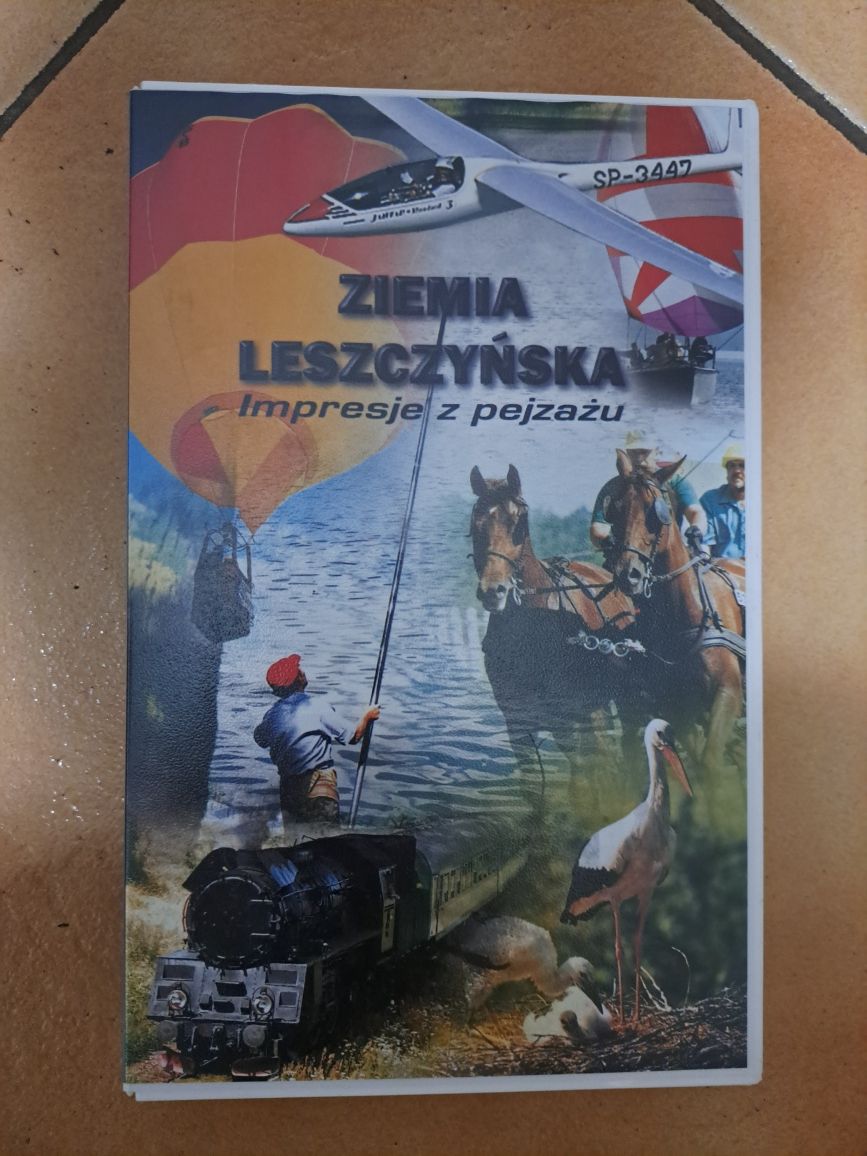 Ziemia leszczyńska impresje z pejzażu kaseta Video VHS  Unikat