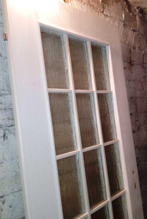 * Drzwi pokojowe – białe – przeszklone - 80 – lewe *