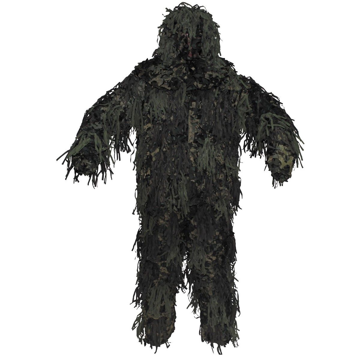 strój maskujący mfh ghillie 3d woodland m/l