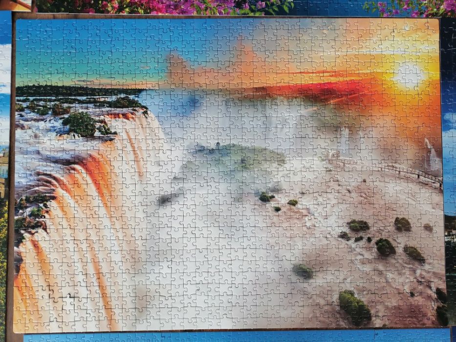 Puzzle - wodospady Iguazzu, Clementoni 1000 elementów