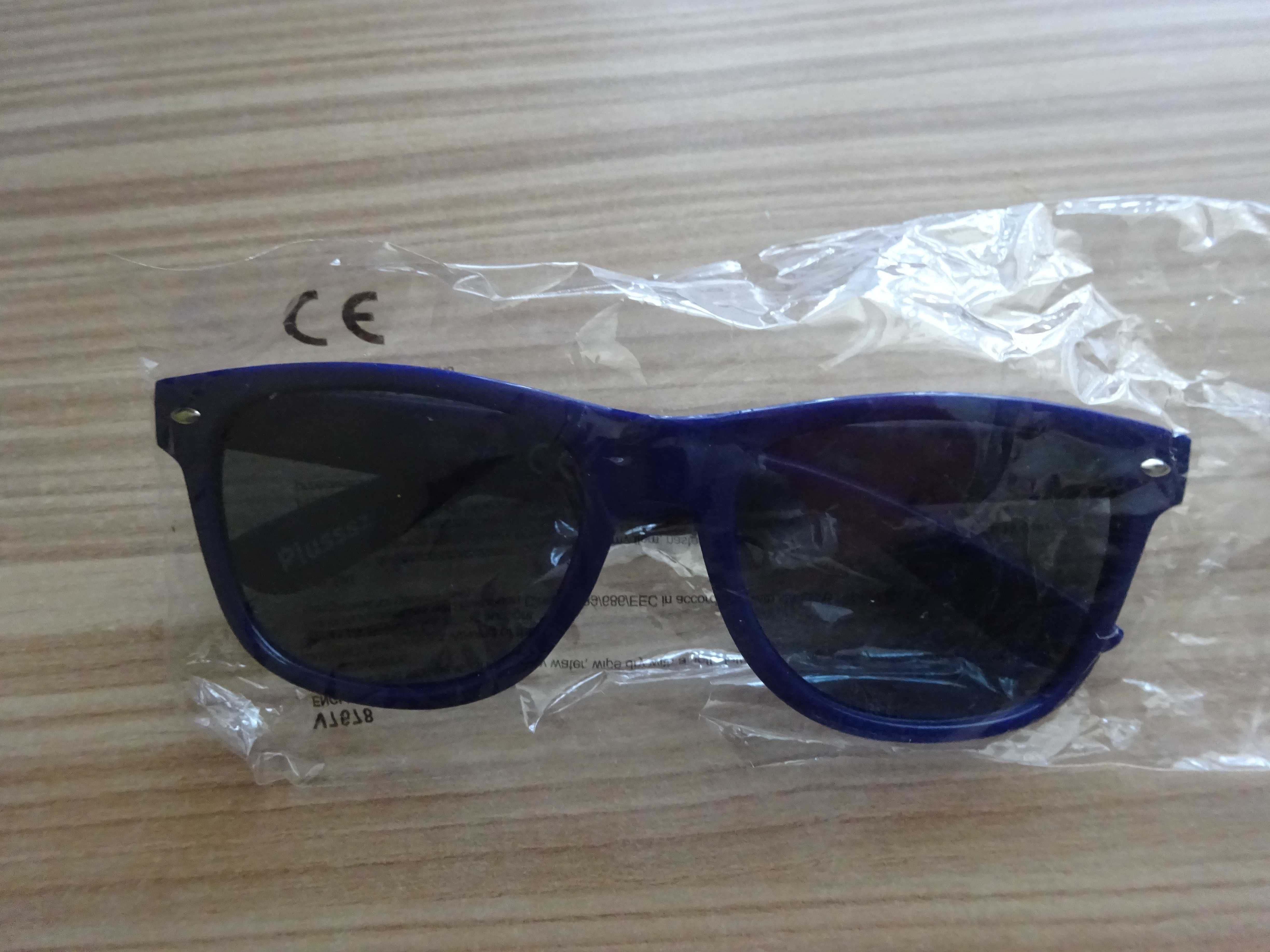 Nowe okulary słoneczne rozstaw zauszników 14,5 cm