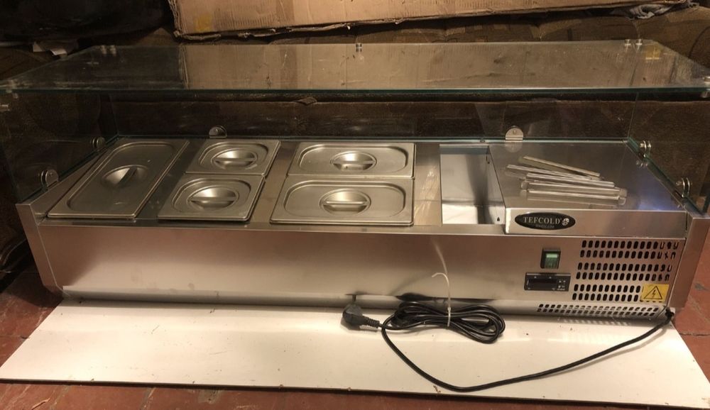 Тестомес витрина для топпинга шаурма саладета саладетта