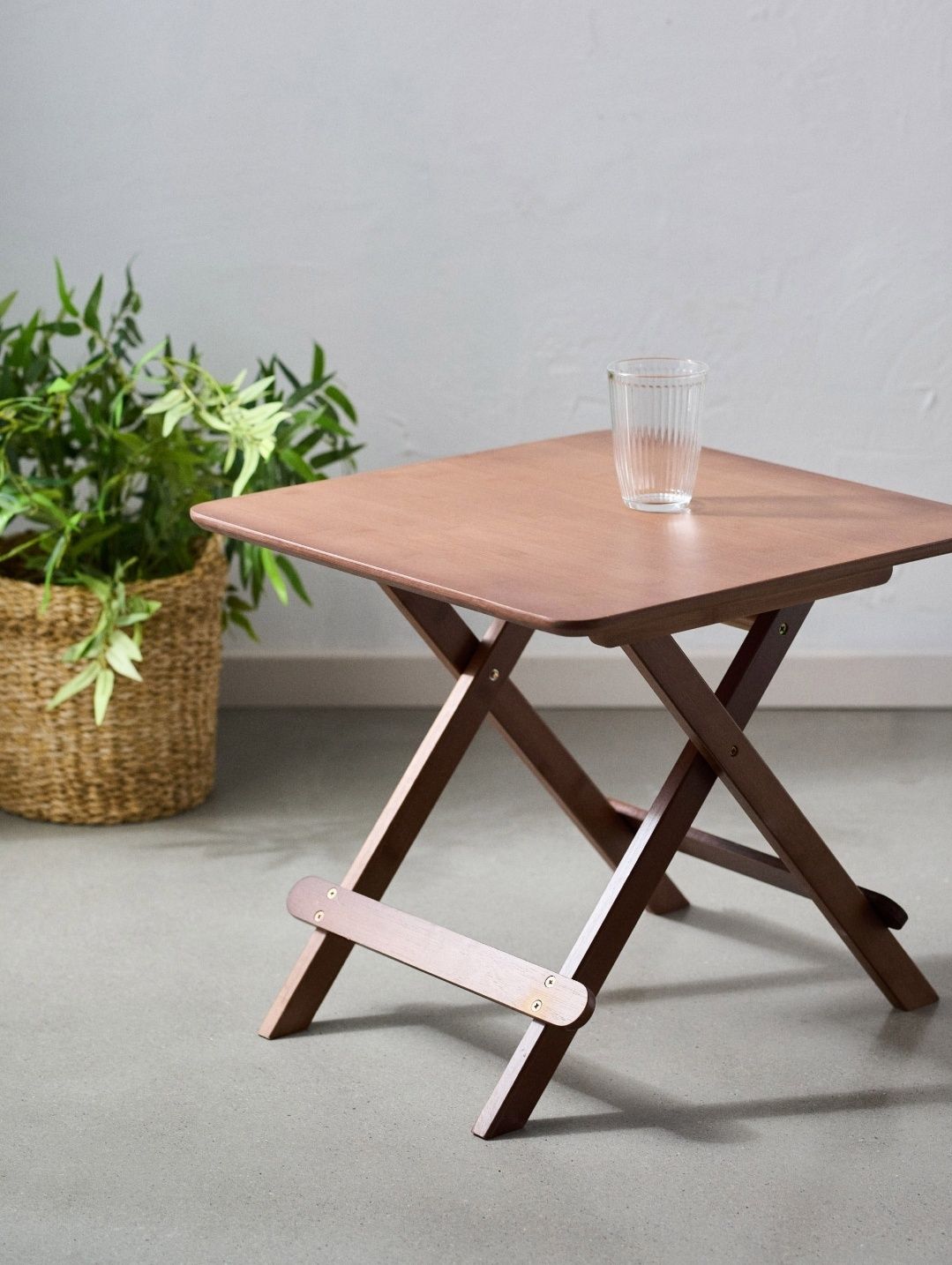 !! Nowy stolik !! balkonowy bambusowy boho loft na taras ogrodowy