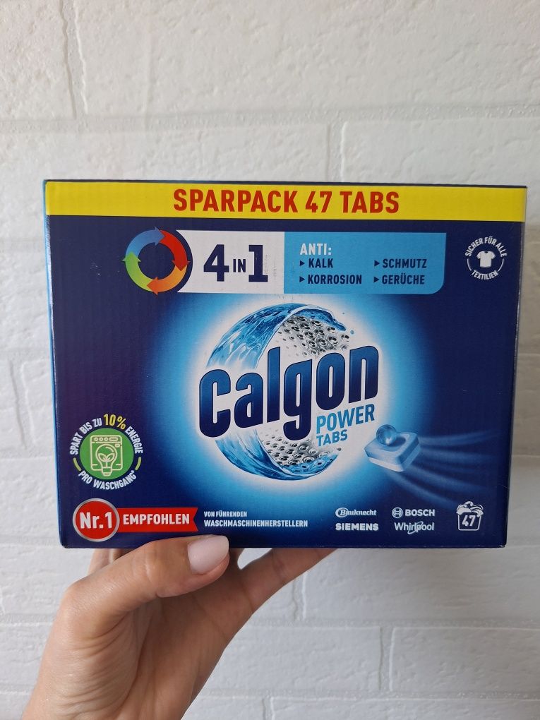 Calgon Niemiecki tabletki do pralki 47 szt