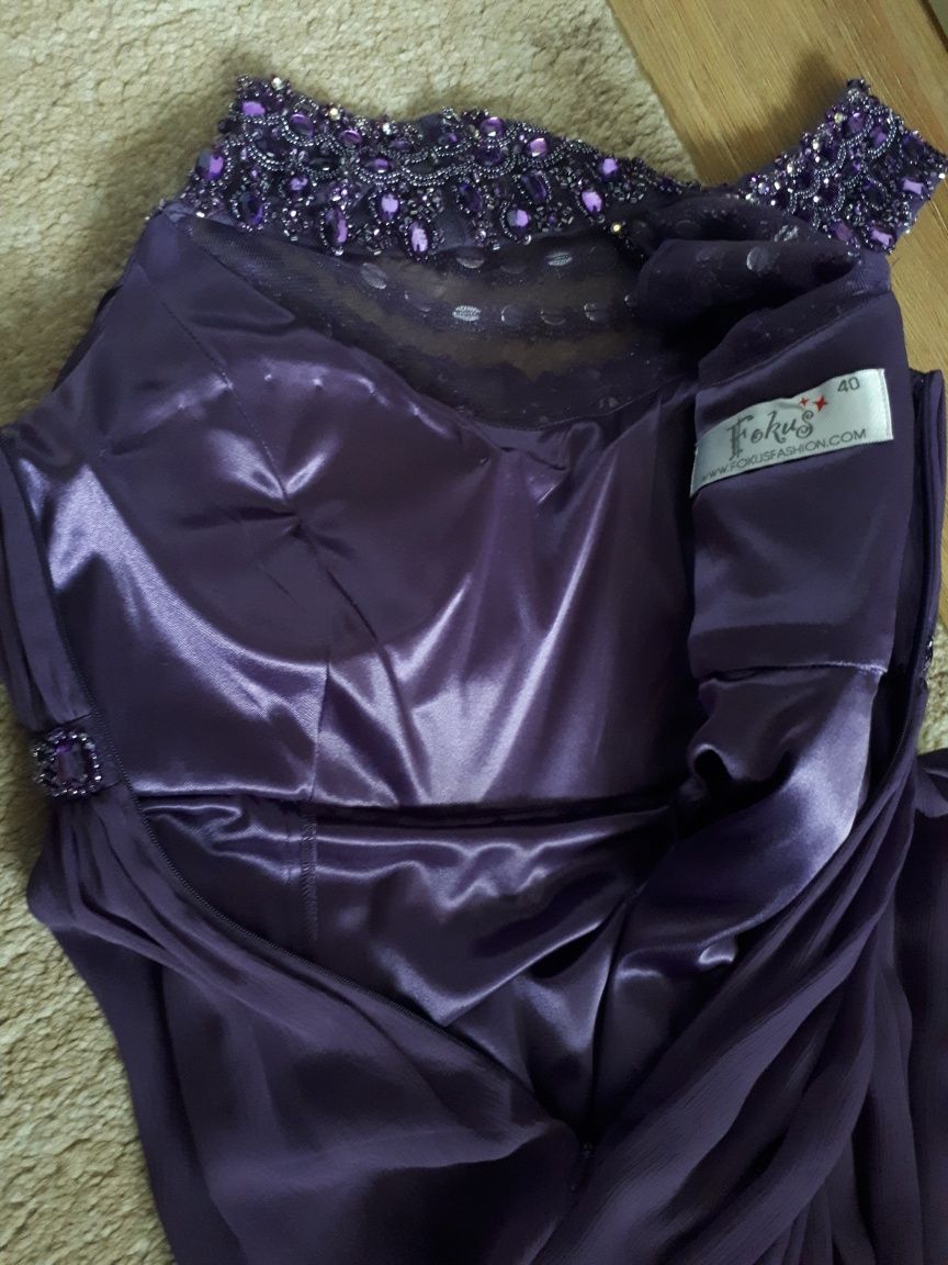Suknia długa maxi grecka elegancka wesele  40