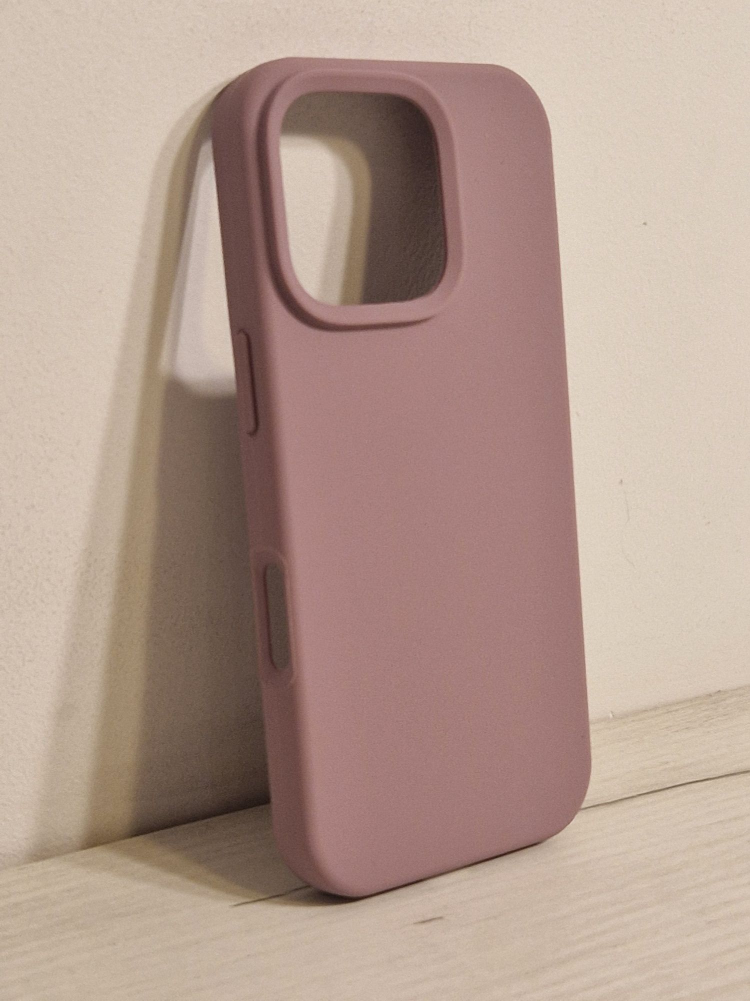 Silicone Lite Case do Iphone 16 Pro Max wrzosowy