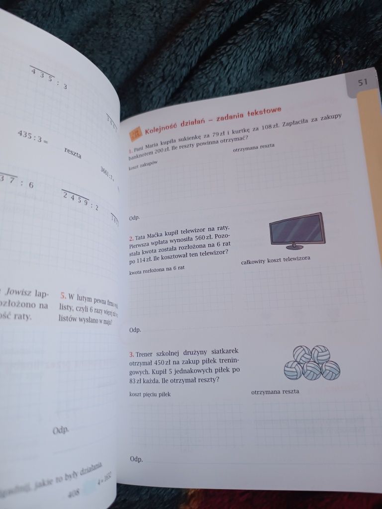 Matematyka ćwiczenia klasa 4  Matematyka z plusem