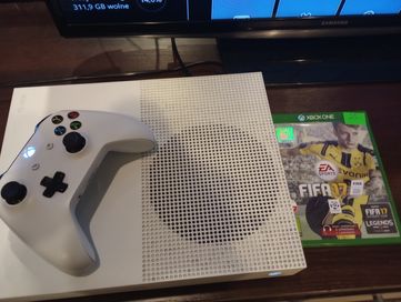 Stan idealny Konsola Xbox One s Pad okablowanie gra gratis