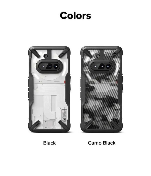 Чехол Ringke Fusion X для Nothing Phone (3a) - Разные цвета