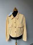 Kurtka Jeansowa rozm 42 Brzoskwiniowa Sinsay Oversize