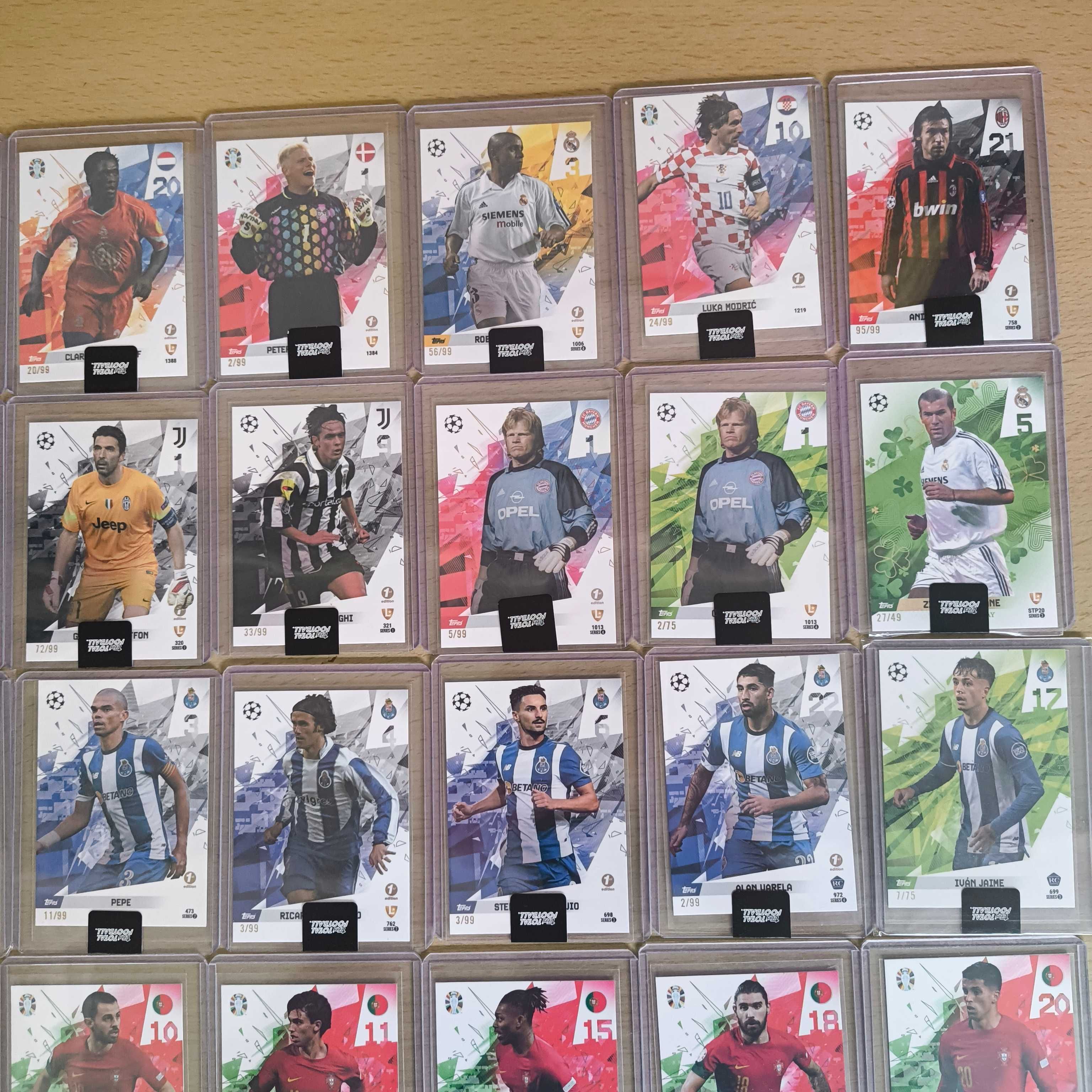 Cartas Numeradas Topps Total Football 2024