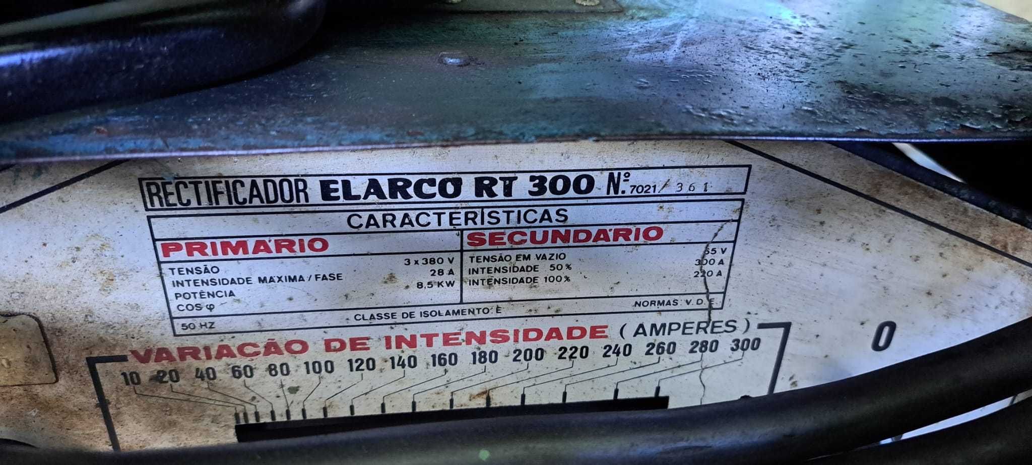 Aparelho de Soldar Electrodo Elarco RT 300