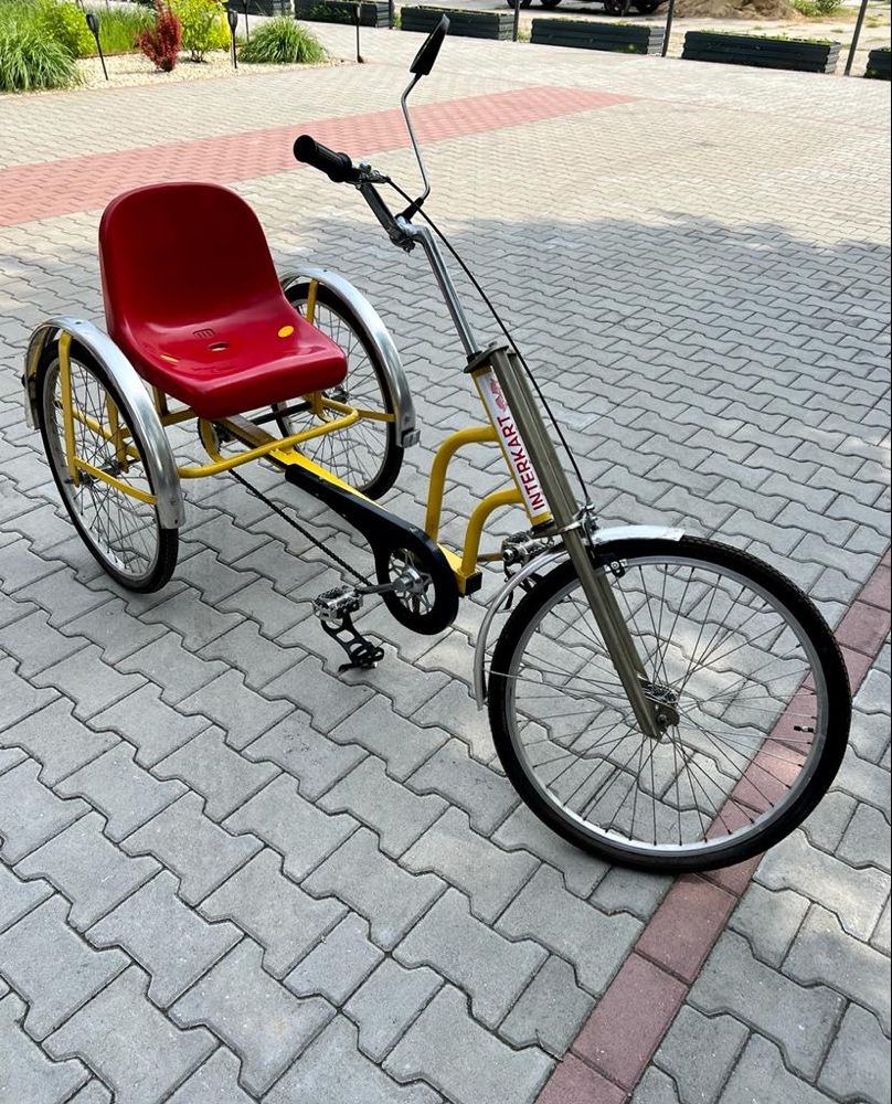 Rower trojkolowiec dla starszych osób lub niepełnosprawnych