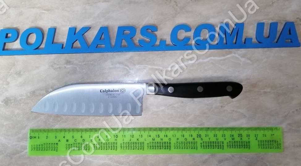 Кухонный нож|Сантоку|Нож шеф|Поварской|Шинковочный|Кованый|с насечкой