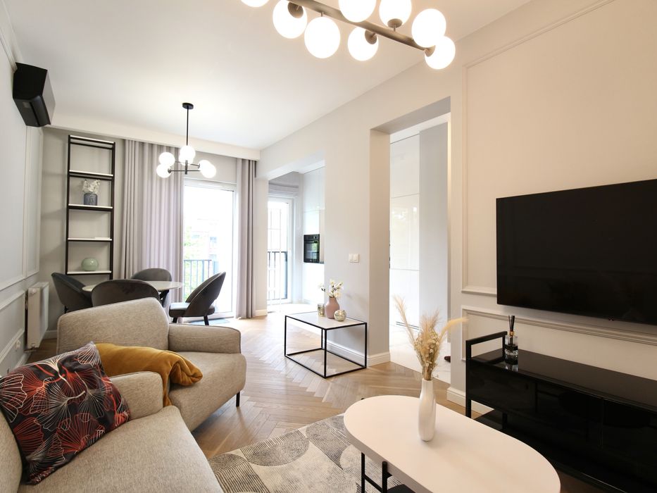 PL/RU/ENG Trypokojowe 50m2|LUX|Klima|Parking|Nyska Residence