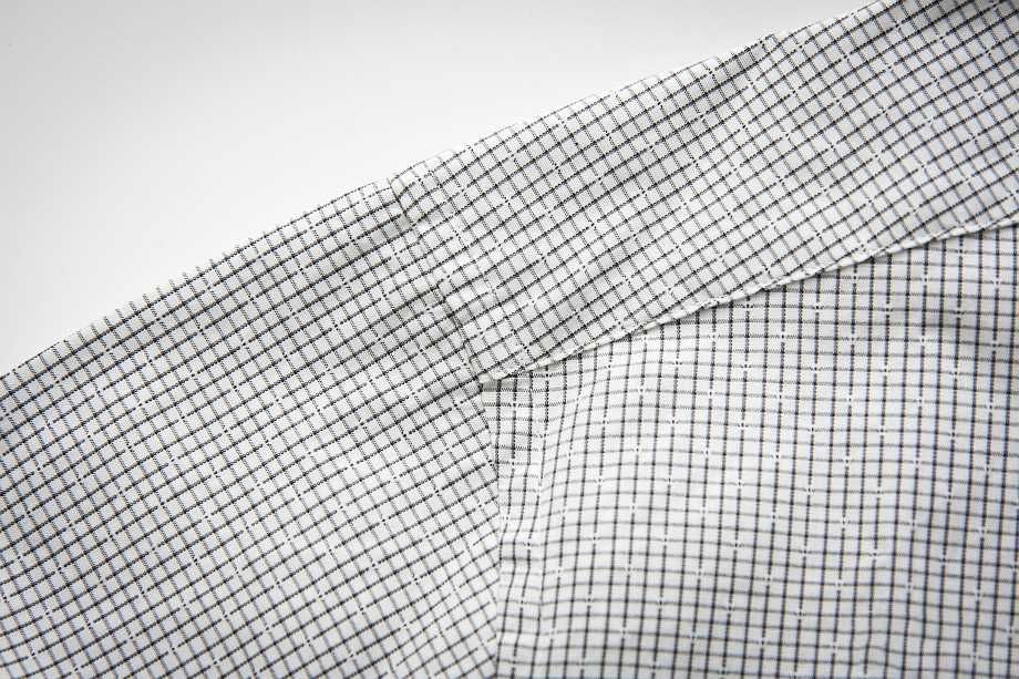 Calvin Klein Koszula Męska z długim rękawem - Szara kratka XL