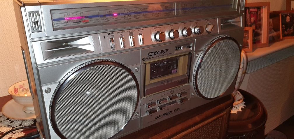 Radiomagnetofon SHARP - IDEAlny Booomboxxx