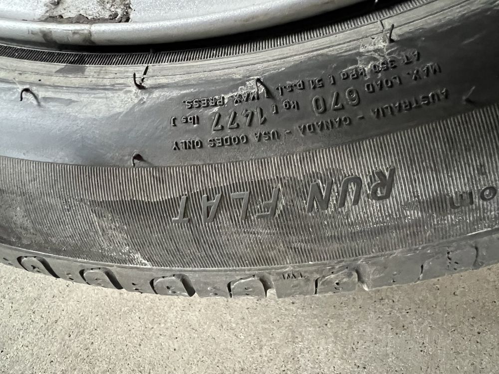 Koła 17’ BMW 225/50R17 Pirelli run flat