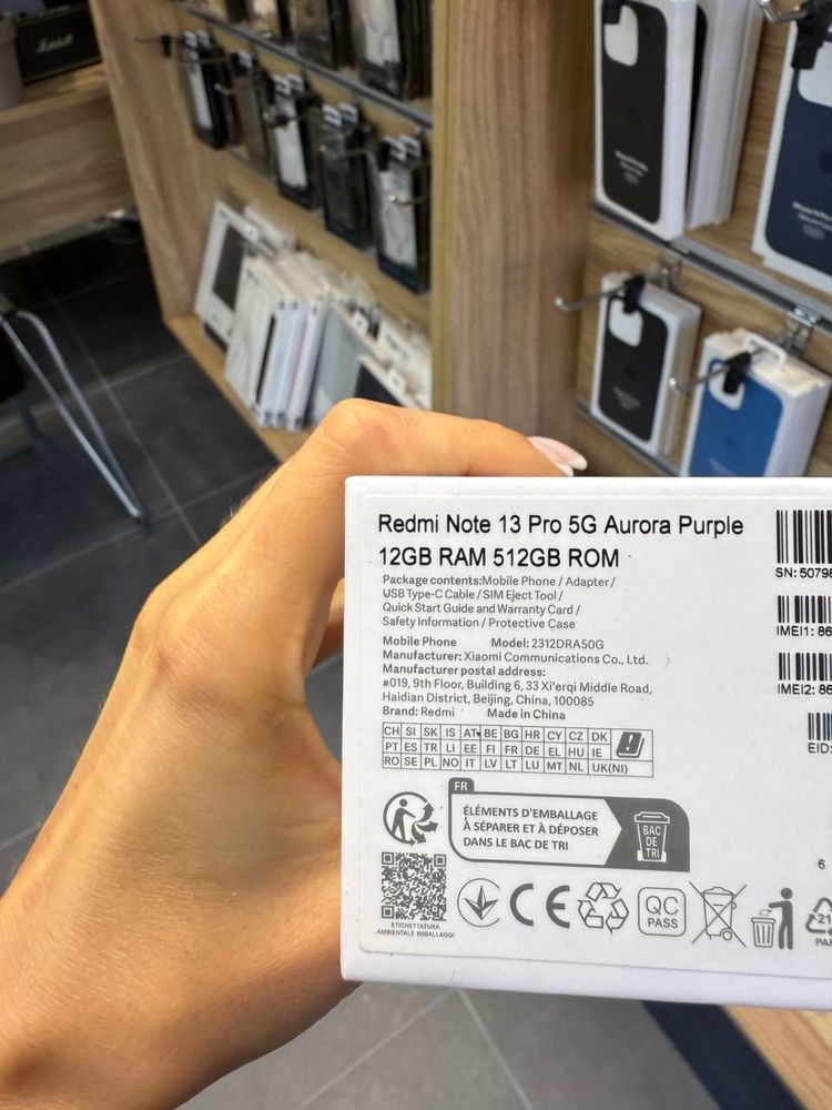 Xioami Redmi Note 13 Pro 5g 12 / 512 (Aurora Purple)