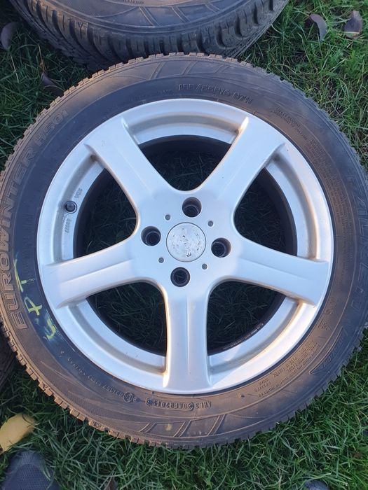 Koła zimowe 6mm 4x108 195/55/16 Peugeot 208 Citroen c3 zimówki alufelg