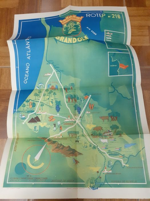 Mapa/roteiro ROTEP, Grândola