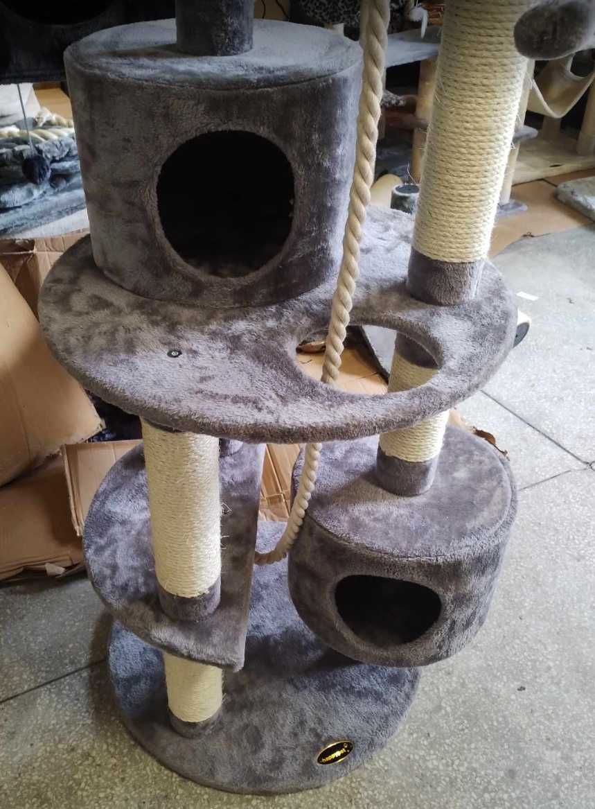 drapak dla kota HappyPet CAT040 szary