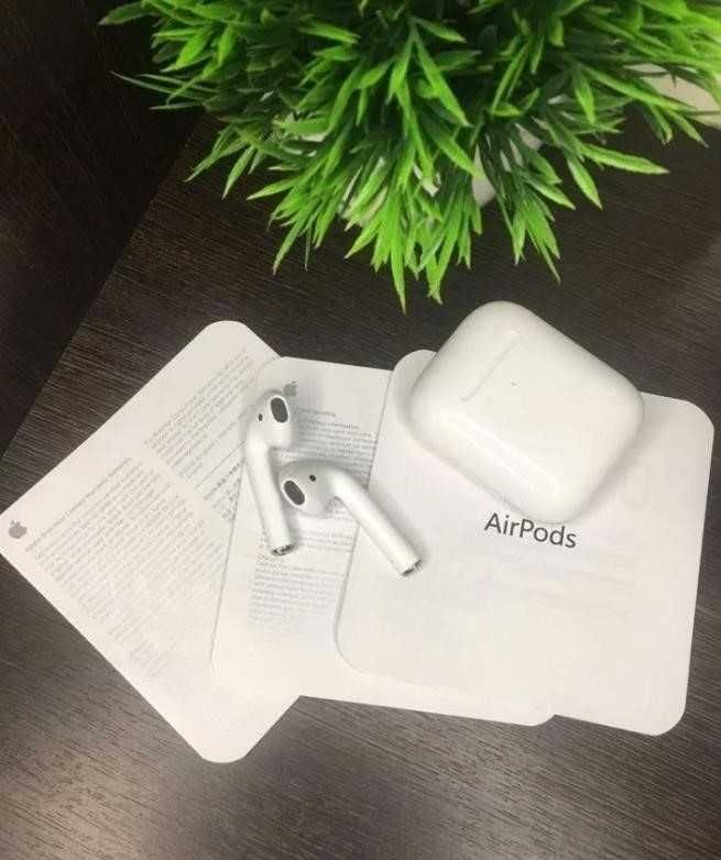 Навушники airpods 2 покоління Найвищої якості 1в1 Airoha