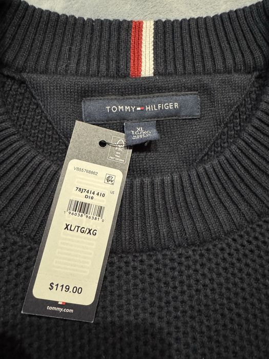 Чоловічій светр Tommy Hilfiger оригінал р XL/XXL