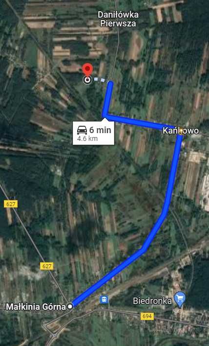 Działka 2.106m2, warunki zabudowy